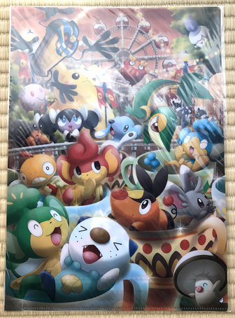 新品☆ポケモン A4クリアファイル ポケモンセンター MIX_1