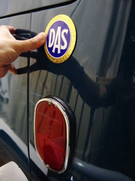 50'S-60'S NOSビンテージDASカーバッジ 空冷VWポルシェ356 BMW KDF西独