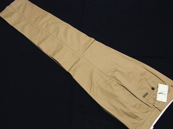 新品タグ付 CROCODILE クロコダイル ストレッチ 2タック パンツ スーピマ綿 オールシーズン◎ W79