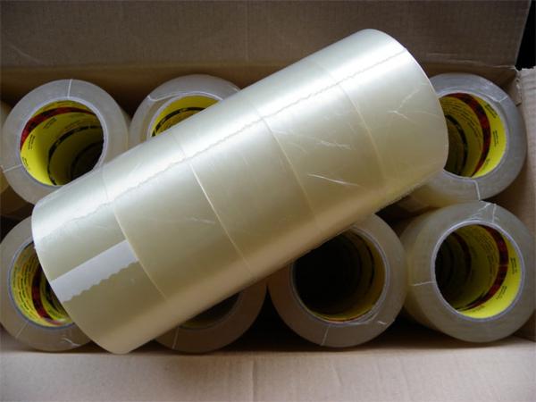 3M スコッチ包装用粘着テープ 透明 48mm×100m巻／1箱(50巻入)