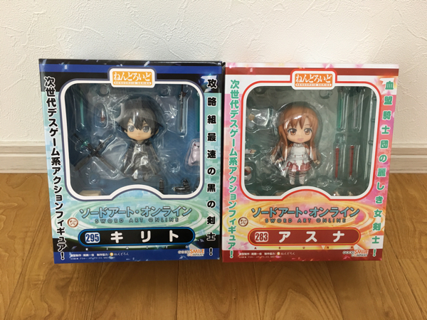 ねんどろいど ソードアート・オンライン キリト アスナ 2.0 特典付き