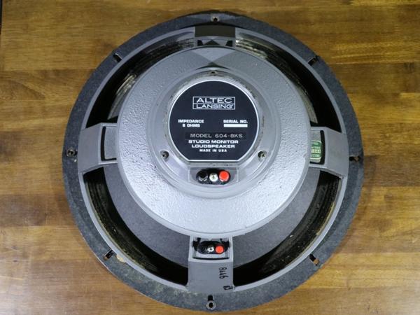 動作良好　ALTEC LANSING 604-8KS スピーカーペア アルテック ALTEC LANSING 604-8KS 同軸2ウェイ ユニット ペア Audio Station