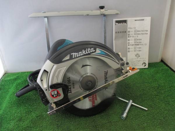 未使用 makita マキタ 190mm 電子造作用 精密マルノコ 5817CBA
