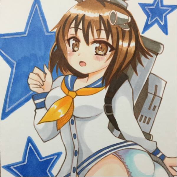 艦これ雪風イラスト 手描きイラスト 売買されたオークション情報 Yahooの商品情報をアーカイブ公開 オークファン Aucfan Com