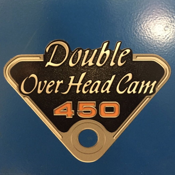 エンブレム デカール CB450 ホンダ ドリーム サイドカバー 2枚