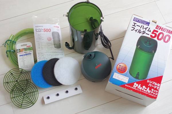 EHEIM エーハイム 500 60Hz used 未使用◇エーハイム フィルター500◇60Hz