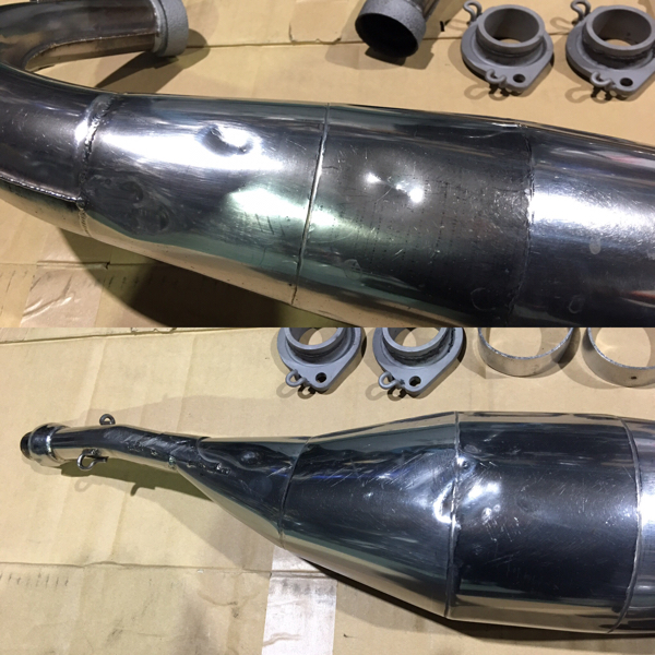 NSR250R MC21 エトス チャンバー マフラー 当時物(マフラー本体（社外