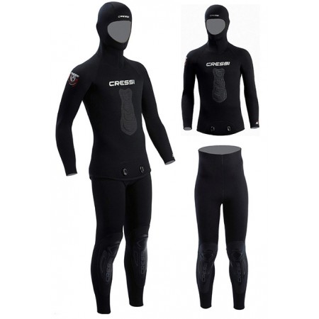 CRESSI APNEA 5㎜⑥ omer 魚突き 水中銃 手銛 ウエットスーツ 男性用