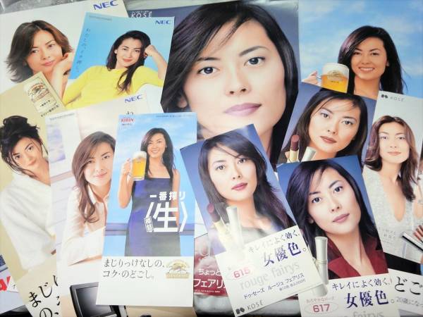 r712/みぽりん/中山美穂 広告ポスター 11点 KOSE/コーセー キリン一