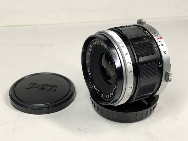 OLYMPUS オリンパス PEN ペン F用 G.Zuiko auto-W 20mm F3.5 動作OK！ カビ