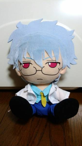 希少品?! 】銀魂☆お座りぬいぐるみ☆坂田銀時/銀八先生☆ぎんたま