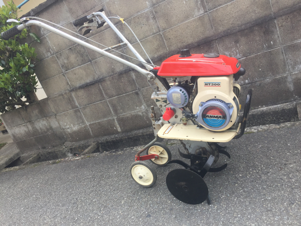 ヤンマー☆マイティラー☆MT300耕運機 ヤンマー エンジン MT300 管理機 