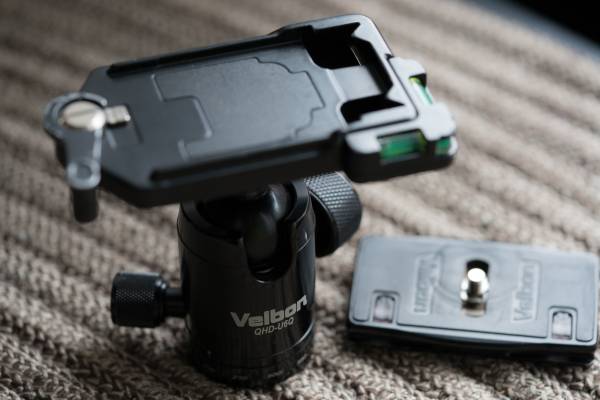 Velbon(ベルボン) 自由雲台 QHD-U6Q＋スペアシュー QRA-35L
