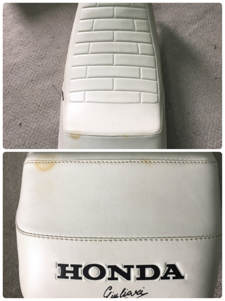 1円スタート CBX400F用/550F用 ジュリアリーシート 美品 ダイシン
