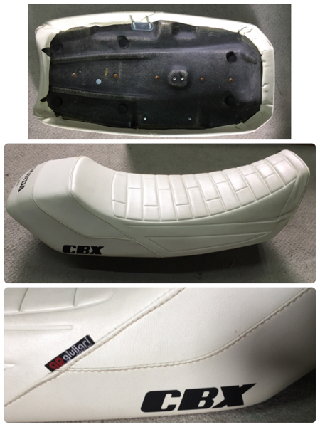 1円スタート CBX400F用/550F用 ジュリアリーシート 美品 ダイシン