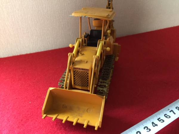 3台目/ジャンク【キャタピラー三菱 金属模型 1/25 トラクターショベル 