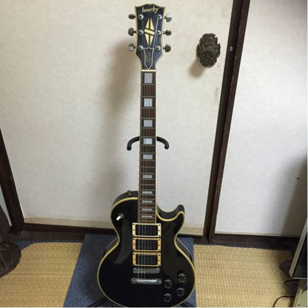 激レア！ heerby レスポールカスタム スリーピックアップ Les Paul