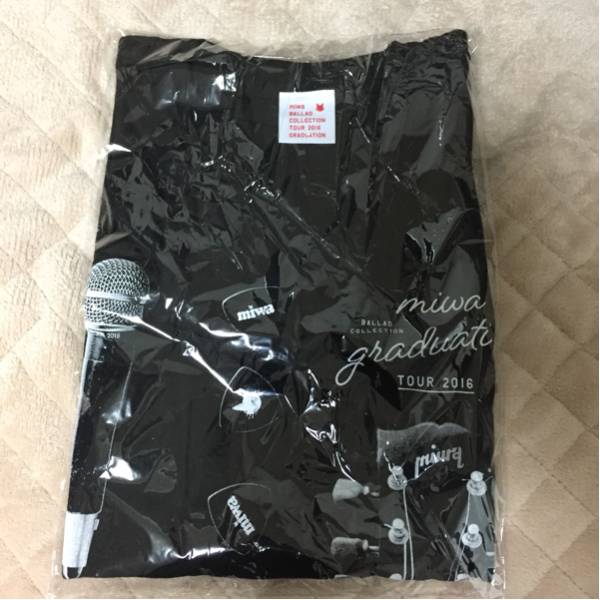 送料込【新品】 miwa グッズ ballad collection graduation 2016 T