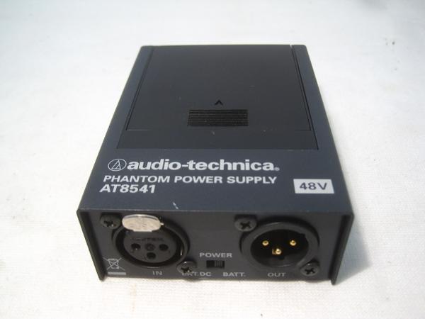 【ほぼ未使用】オーディオテクニカ AT8541 ファントムパワーサプライ audio-technica オーディオテクニカ ファントムパワーサプライ AT8541