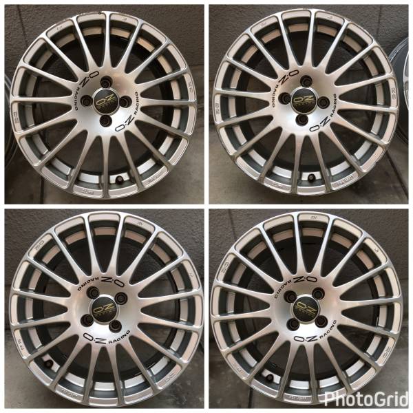 OZ スーパーツーリズモGT１７インチ7J+40 PCD100 4H コンパクトカー