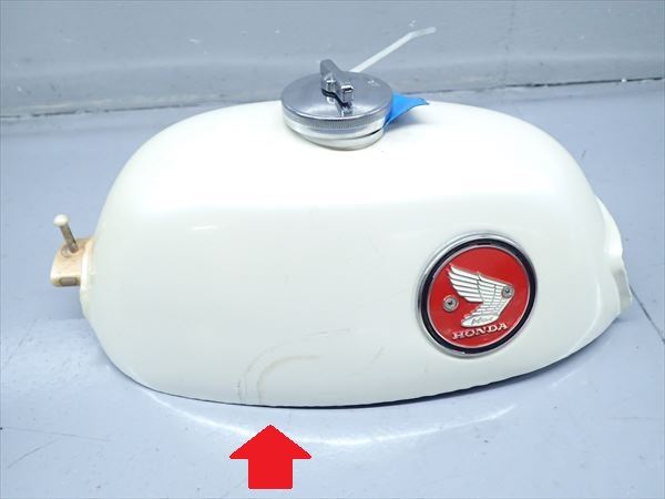 βD4 ホンダ Z50A リジットモンキー 最終型 3Lタンク (S47年式） 燃料タンク フューエルタンク 右塗装剥げ！