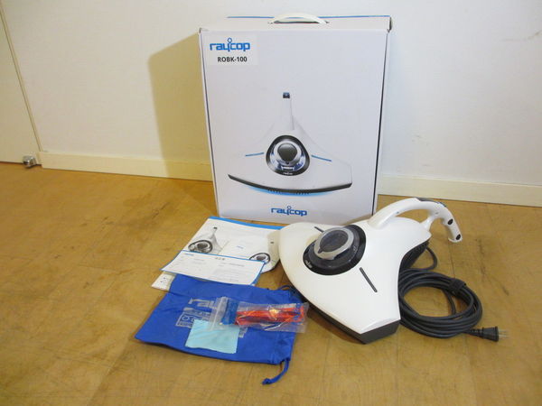 極美品1円 レイコップ raycop 布団クリーナー ROBK-100J ホワイト 箱