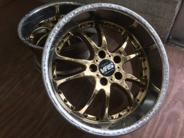 即決 マナレイスポーツ Vertec VR-5 18インチ アルミセット 18×8J 18×9J