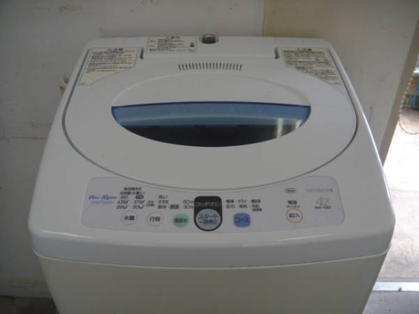 ☆洗濯機多数出品中☆動作良好!!!HITACHI☆全自動洗濯機 4.2Kg☆NW-42EF　＃04940416