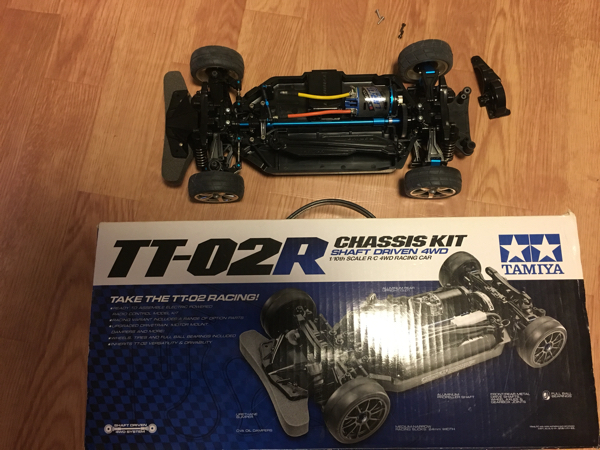 タミヤ TT-02R カスタム ベース