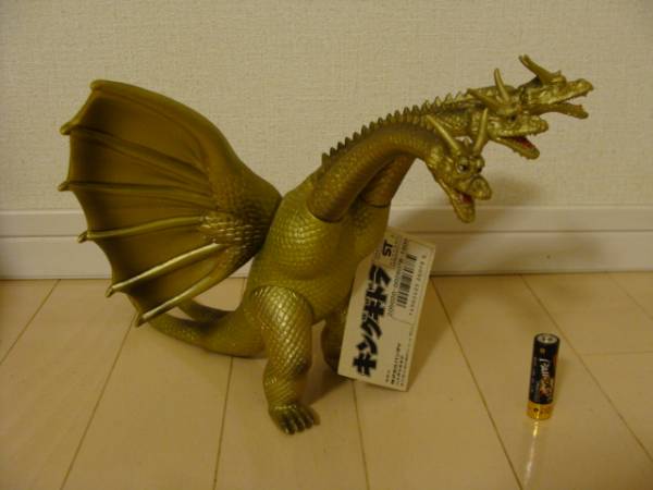 バンダイ ソフビ キングギドラ 1988 タグ付き 美品 - バンダイ 0