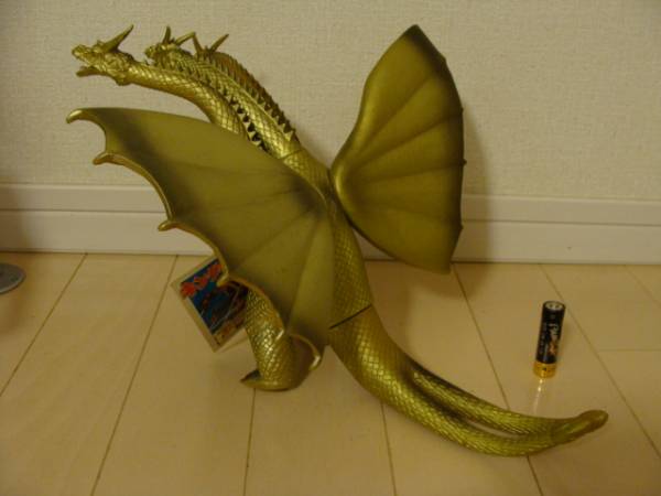 バンダイ ソフビ キングギドラ 1988 タグ付き 美品 - バンダイ 0