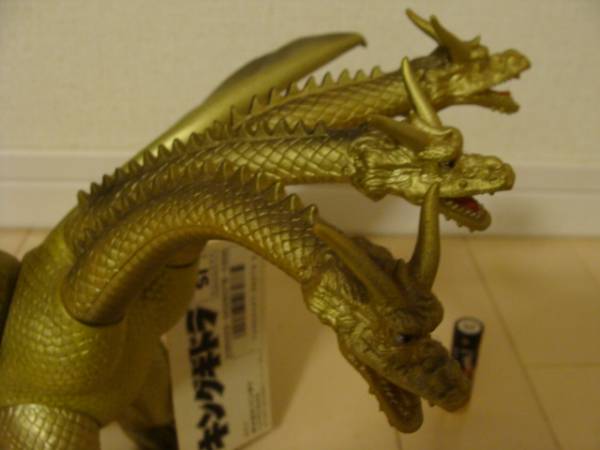 バンダイ ソフビ キングギドラ 1988 タグ付き 美品 - バンダイ 0