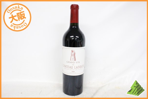 □注目! シャトー・ラトゥール 2006年 ポイヤック 750ml 13% ワイン SB
