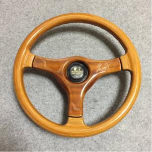 良品 希少 スポーツライン ミケロッティ 31φ 小径 ウッドステアリング 当時物 希少 michelotti ウッド ステアリング 美品 ミケロッティ ITALY