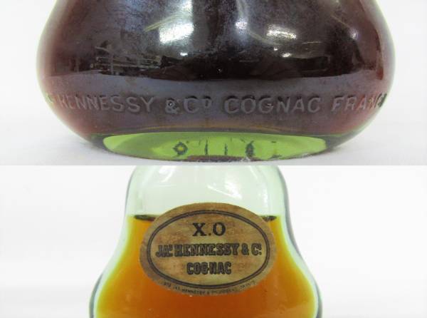 飲料・酒 S4 未開栓 JA'sHennessy XO COGNAC ヘネシー 金キャップ
