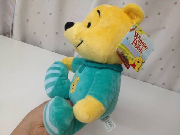 貴重!! ユーロ ディズニー ランド パリ 購入 くまのプーさん ぬいぐるみ 新品!!【25cm】Disney ベビー Pooh ★ やわらかくて カワイイ♪ ★_2