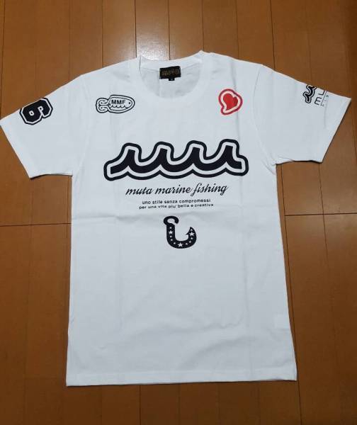 ムータマリン フィッシング Tシャツ 7 muta marine fishing muta marine Fishing ムータマリンフィッシング Tシャツ XL 白
