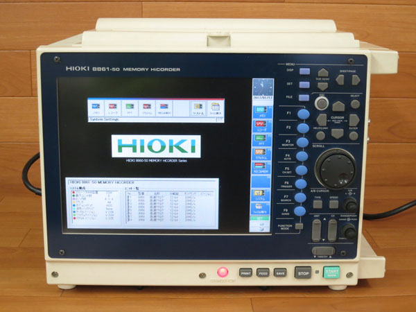 OX10991◆HIOKI/日置 メモリハイコーダ 8861-50 現状渡し品