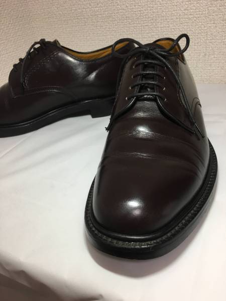 【極美品】リーガル　2504　プレーントゥ　ダークブラウン　濃茶　25.5㎝ＥＥ【REGAL】