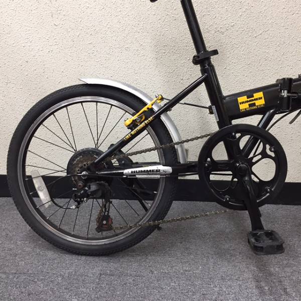 HUMMER 20インチ | ハマー イエロー FDB206FAT-BIKE 極太 ノーパンク20