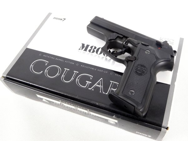KSC F ブラックABS システム7 : ＜中古品 M8000クーガーF（07） M8000