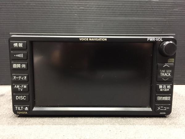 トヨタ 純正 オプション ナビ ハイエース TRH200 26006 DVDナビ 86100