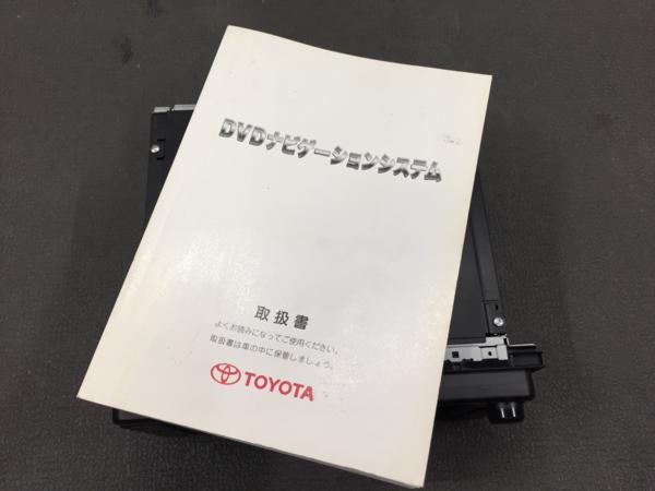 トヨタ 純正 オプション ナビ ハイエース TRH200 26006 DVDナビ 86100