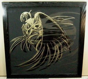 天野喜孝「彩」リトグラフ 直筆サイン入り 25号 大作 ファイナル