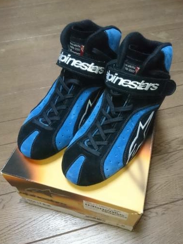 アルパインスターズ TECK 1-T BLUE レーシングシューズ