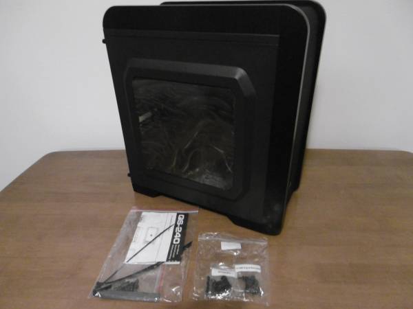 AEROCOOL　QS-240 Window / antec電源 380w EA-380D Green / antec 水冷クーラー H2O 650 / seagate HDD 500GB