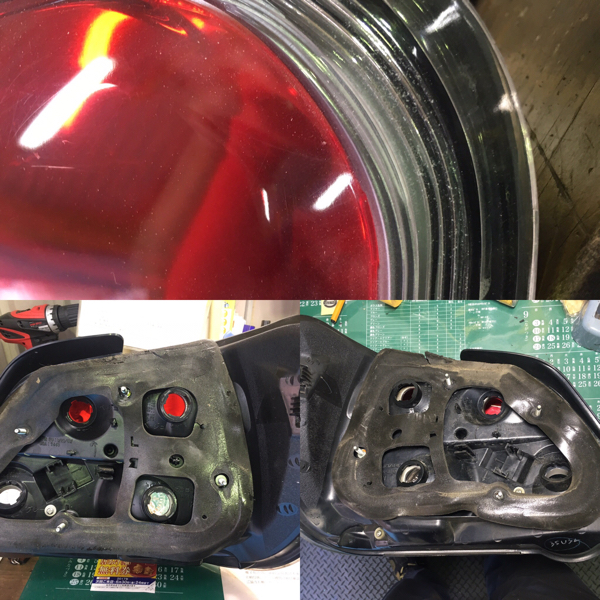 GDB F型 スペックC 純正テールランプレンズ ユニットのみ 中古 美品 インプレッサ