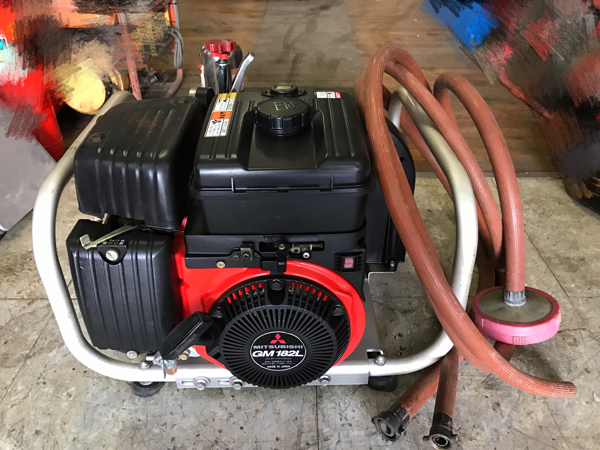 山梨発】セラミック SX401 動噴 噴霧器 動力噴霧器 ホース有 整備済み