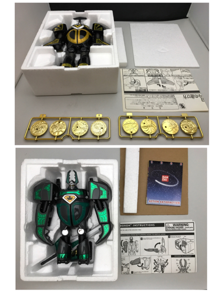 DX超合金 GD-01☆大甲神カブテリオス＋邪甲神クワガタイタン☆開封 美  