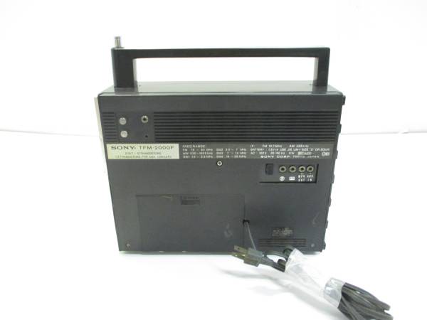 ソニーTFM-2000F 6バンド SONY TFM-2000F 6BAND 短波ラジオ 動作OK